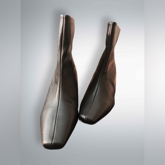 NEW Beauty Cry Women’s Genuine Leather Ankle Boots Black Size 7.5 - Picture 7 of 13